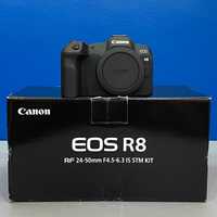 Canon EOS R8 (Corpo) - 24.2MP - NOVA - 3 ANOS DE GARANTIA