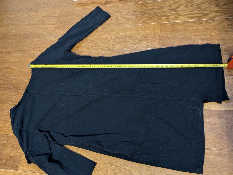 Czarna sukienka LA..MU r. 2 polski producent