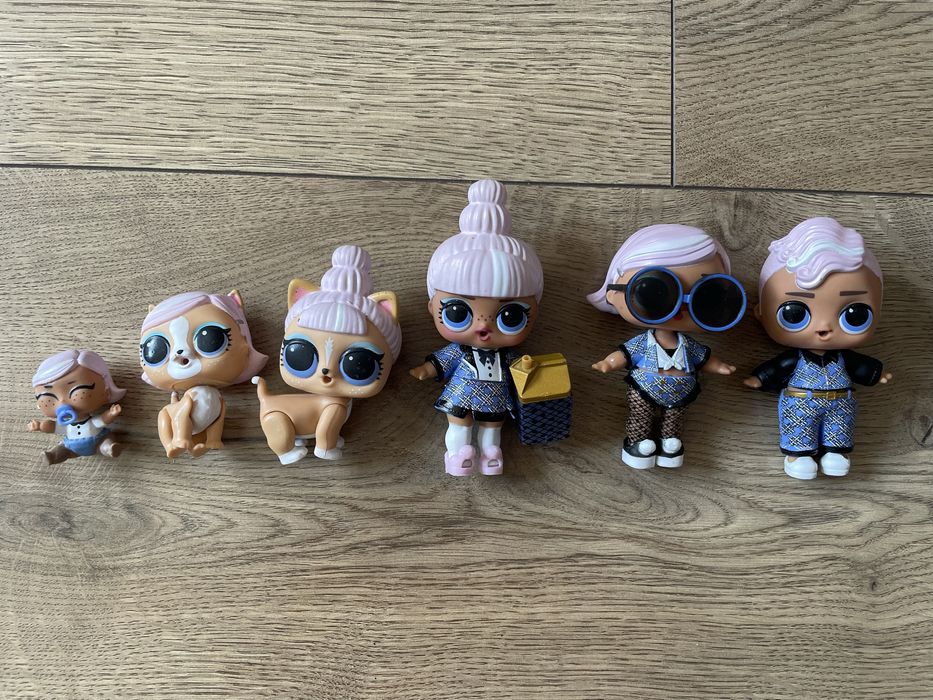 Zestaw lol surprise 6szt