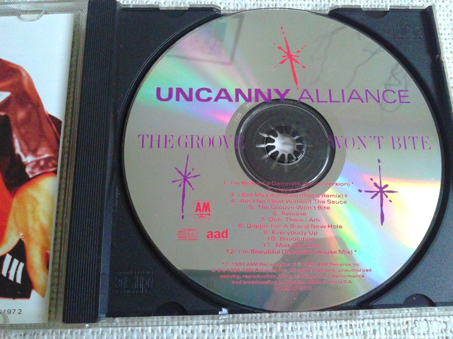Uncanny Alliance - Groove Won't Bite CD