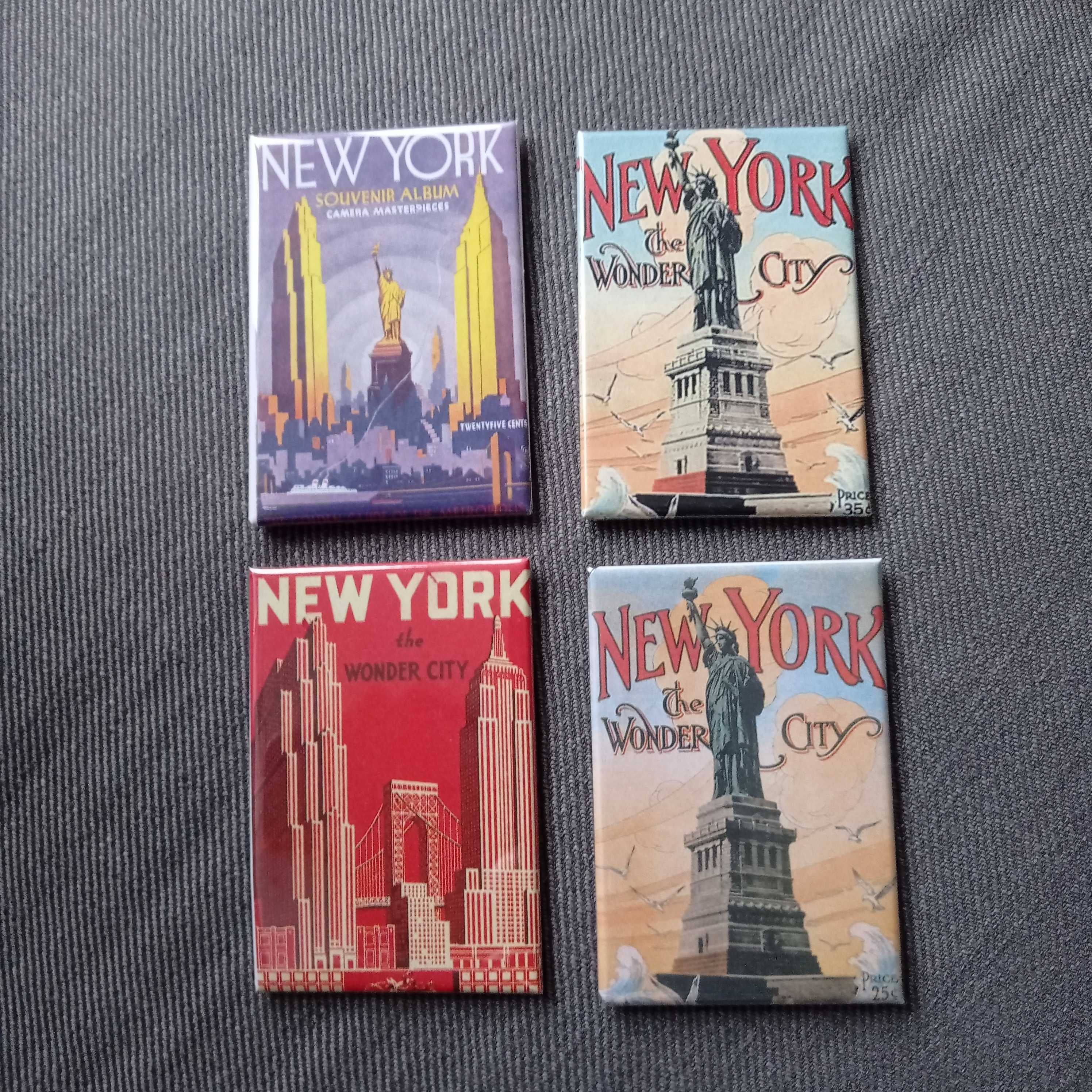 Magnes na lodówkę New York Nowy Jork Stany Zjednoczone