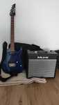 Zestaw gitarowy Ibanez GRX22EX + NUX Mighty Lite BT + pokrowiec