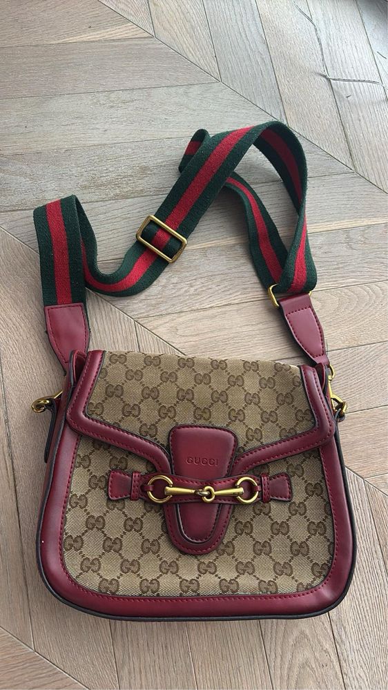 Torebka ledy web gucci skora wykonczenie