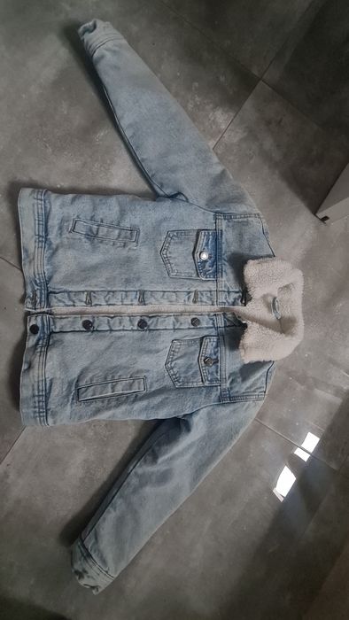 Kurtka dżinsowa ocieplana Pepco nowa rozmiar 134