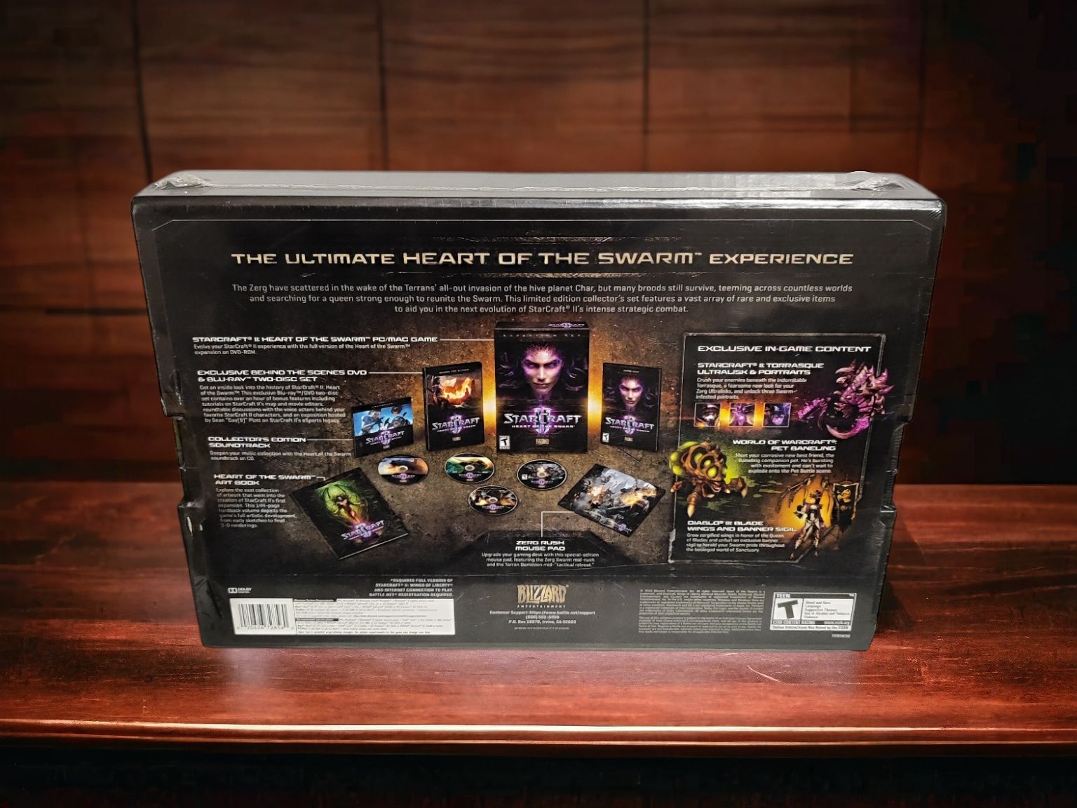 Гра Starcraft II Heart of The Swarp Collectors Edition ПК ліцензія