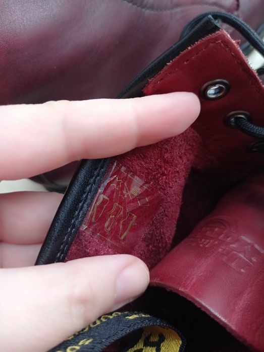Шкіряні черевики dr martens 43 р
