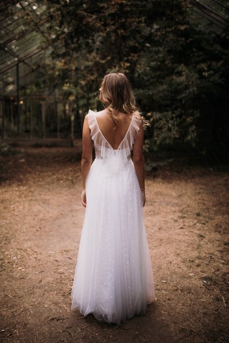 Suknia ślubna - piękna, zwiewna, delikatna, boho