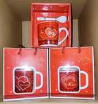 Set caneca e colher "Dia dos Namorados"