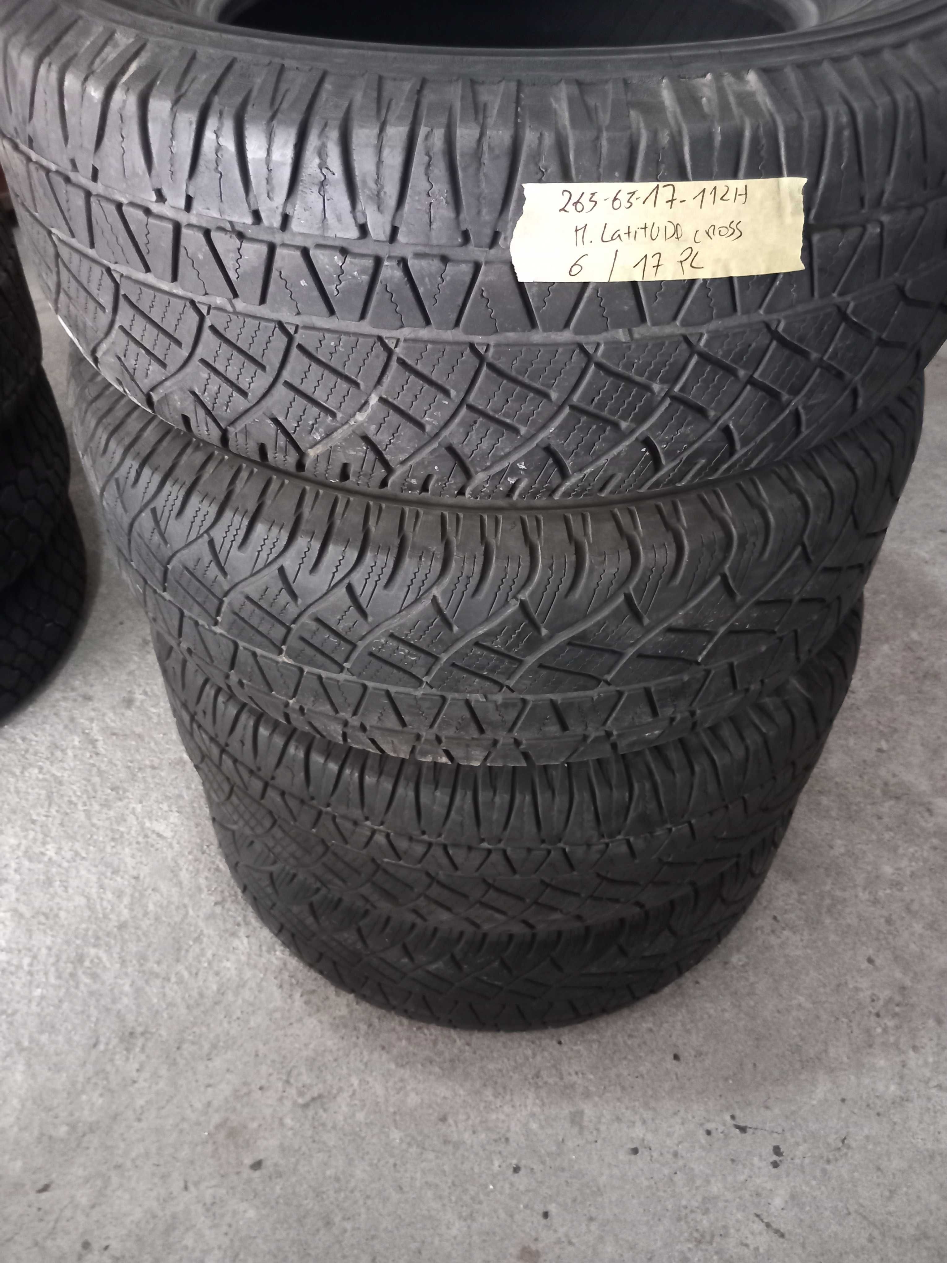 4 pneus 265/65R17 Michelin