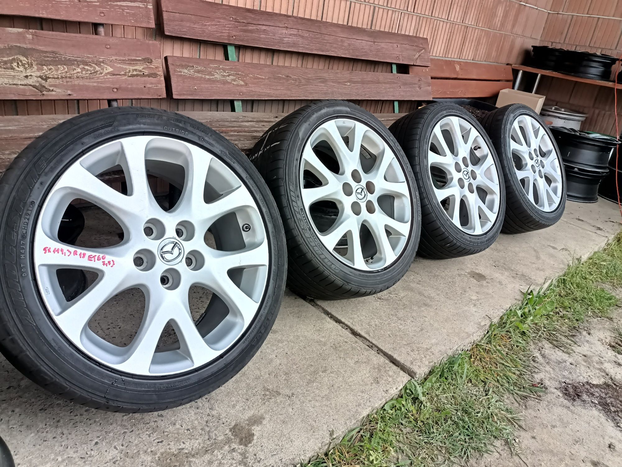 Felgi 5x114,3 R18 Mazda 6