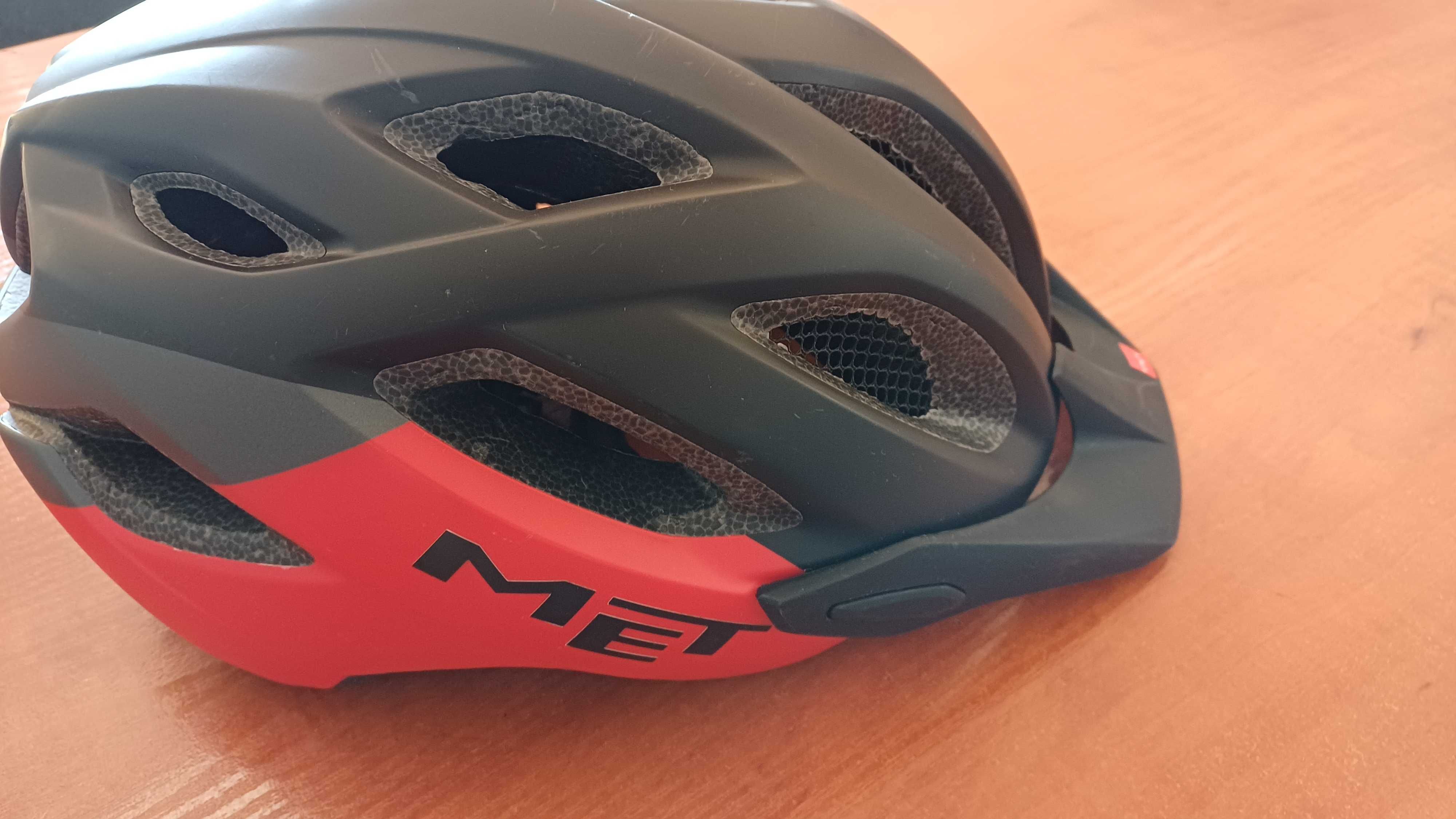 Kask rowerowy MET m109 crossover XL