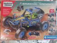Clementoni Laboratorium Mechaniki Samochód Terenowy, klocki, jak Lego