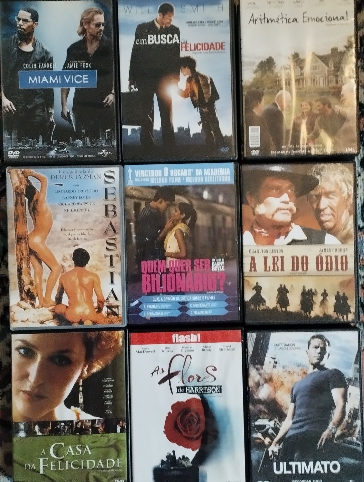 Vários filmes em dvd