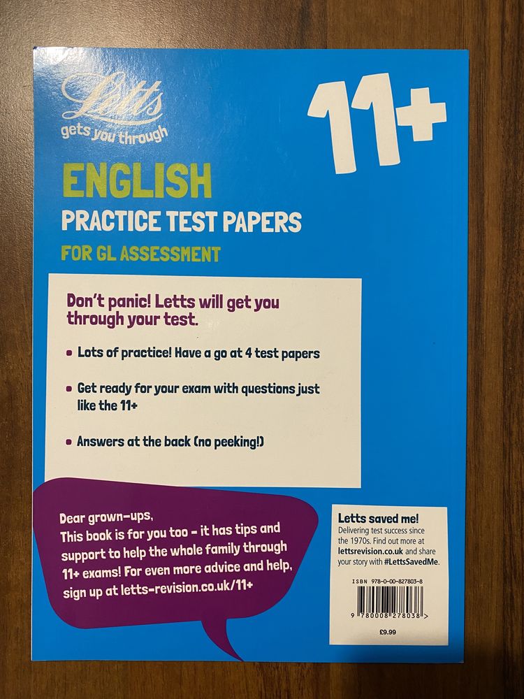 English Practice Test Papers Book 2 11+