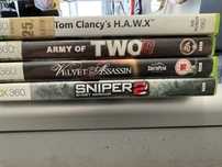 Gry na xbox 360 /sniper 2,hawx itp./idealne