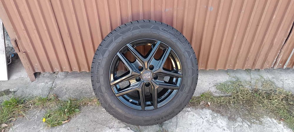 Koła Felgi MSW OZ 16", Opony Zimowe 2024 Continental 5x112 205/65 R16C