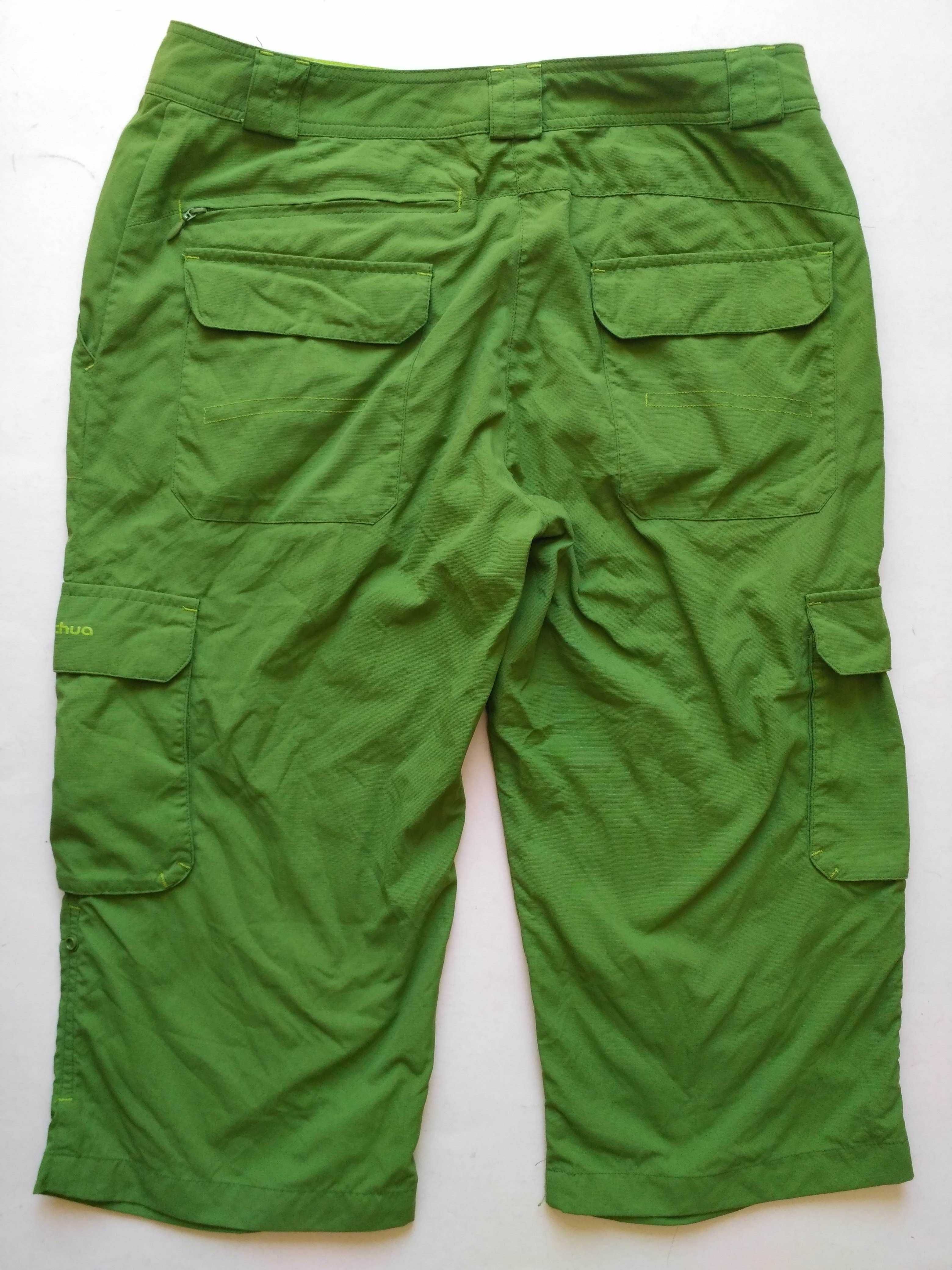 Штани 3/4 QUECHUA M green трекігові вагітних