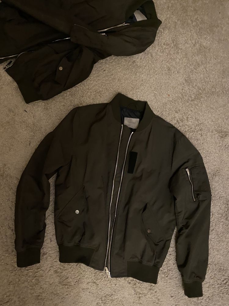 Kurtka bomberka ZARA rozm XL khaki
