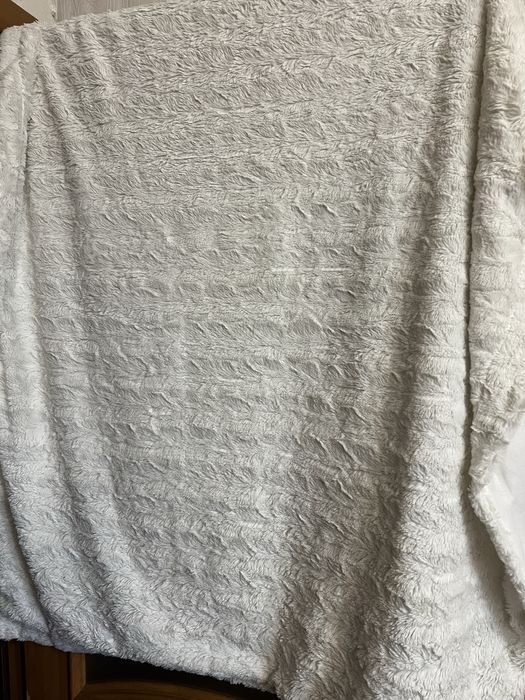 Пледи плюшеві мякі новорічні олені ковдра