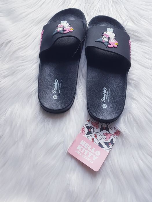 Nowe klapki damskie marki Hello kitty rozmiar 40.