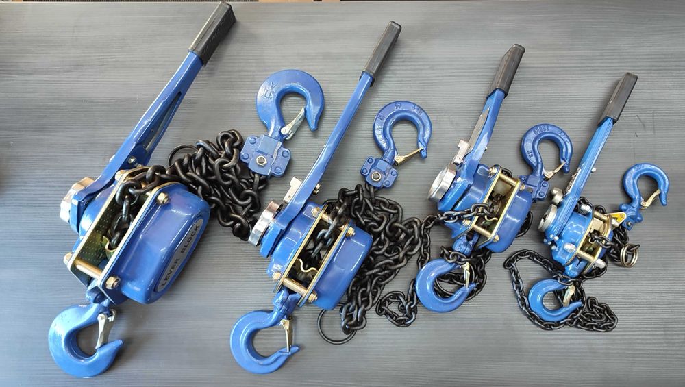 Wciągnik łańcuchowy wciągarka łańcuchowa dźwigniowa knara 0,5T/1,5m