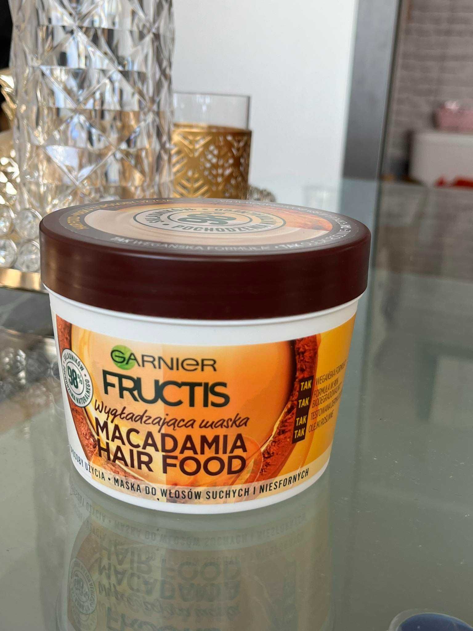 Garnier Fructis Hair Food Macadamia Maska 400 ml