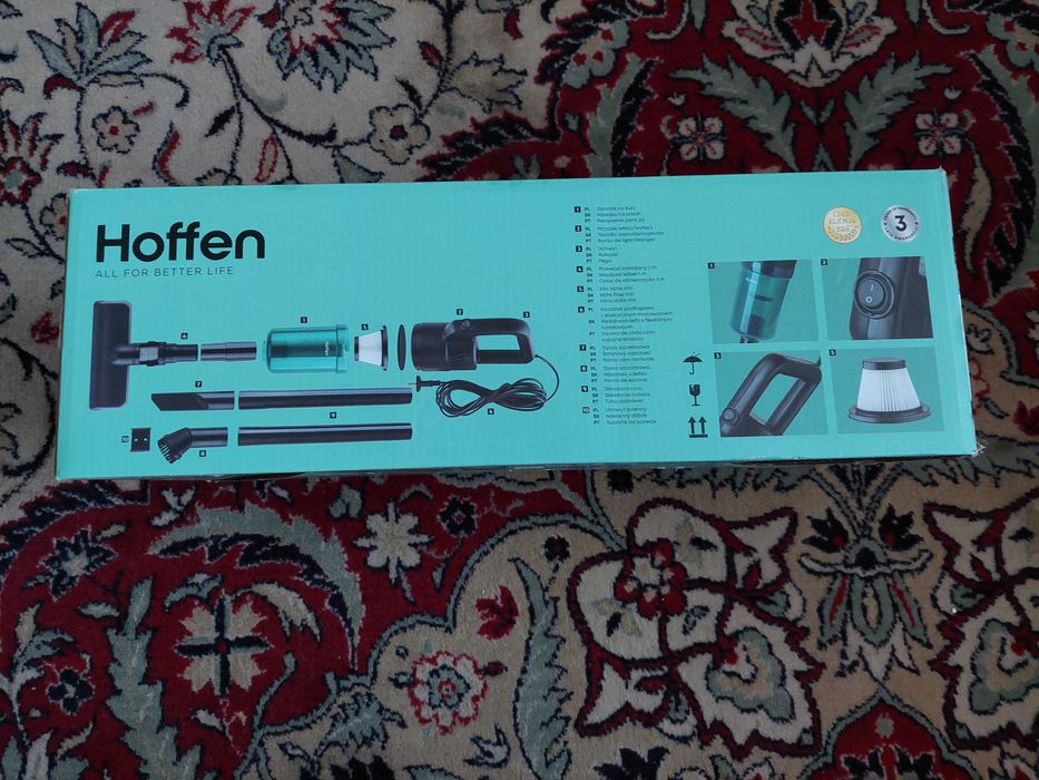 Odkurzacz pionowy hoffen 2w1 - 600 Wat