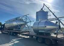Silos Zbożowy Paszowy Lejowy 3/5/6/8/9/12/15/18/20/25/30T Producent PL