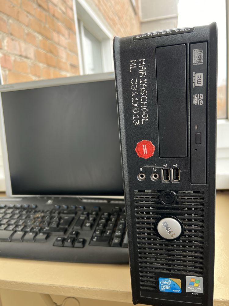 Готовый комплек системный блок  Dell Optiplex 760 + Монитор