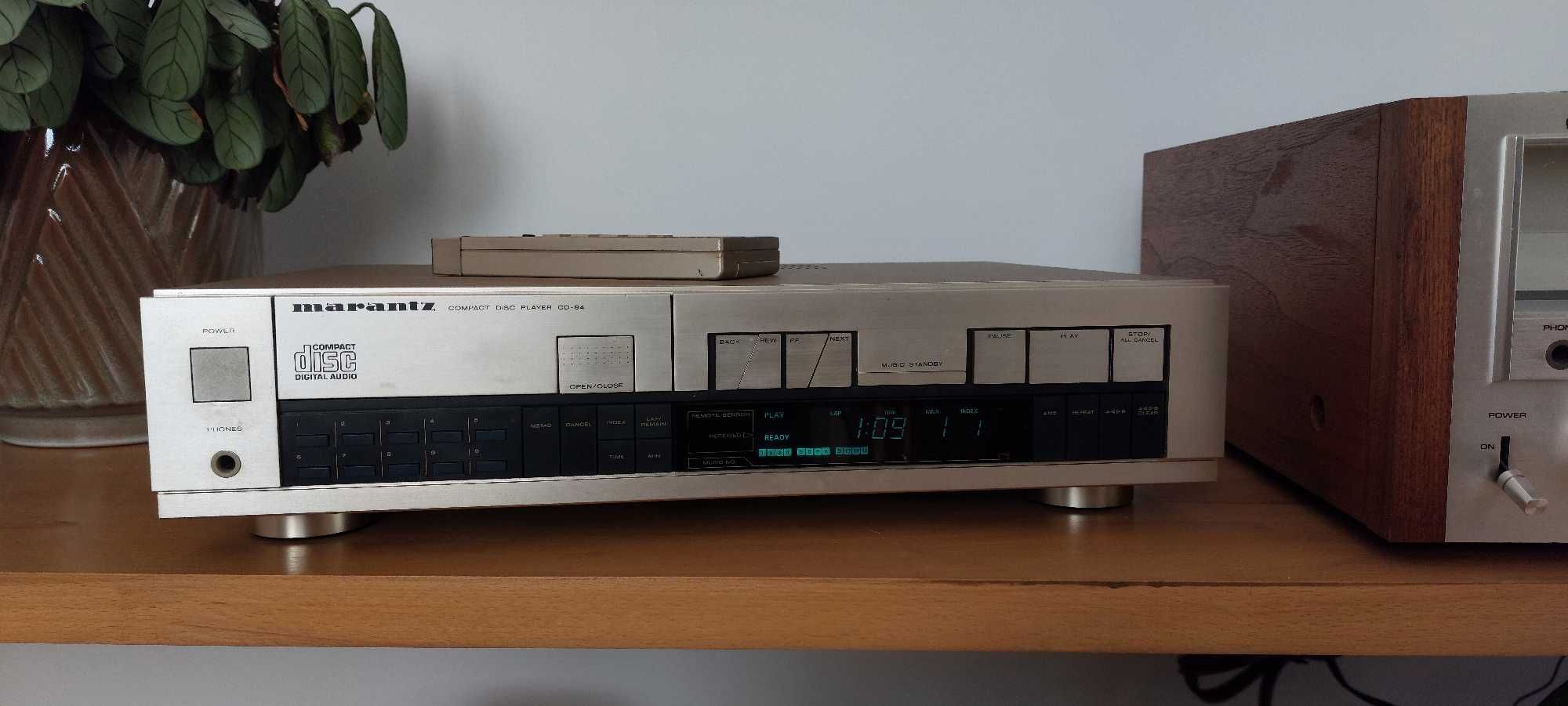 MARANTZ CD-84 + pilot ODTWARZACZ cd vintage