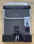 Uniwersalne etui na tablet iPad 9 lub 10 cali czarne torba rzep