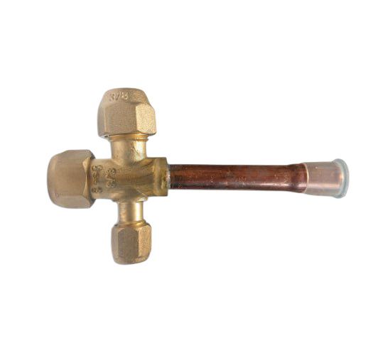 Сервісні клапани для кондиціонерів 90 та 180 градусів