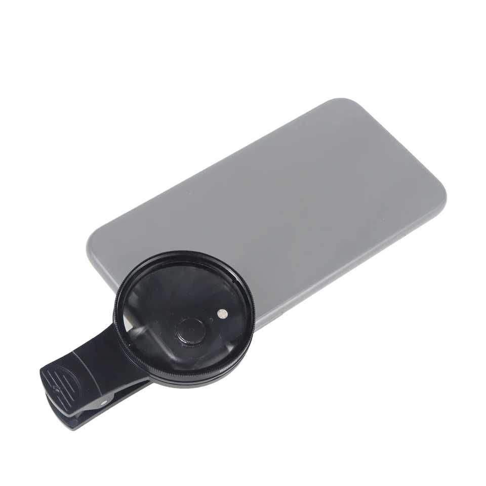 CPL Поляризаційний фільтр 52 мм з зажимом для телефона антибліковий