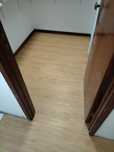 Colocação de piso flutuante