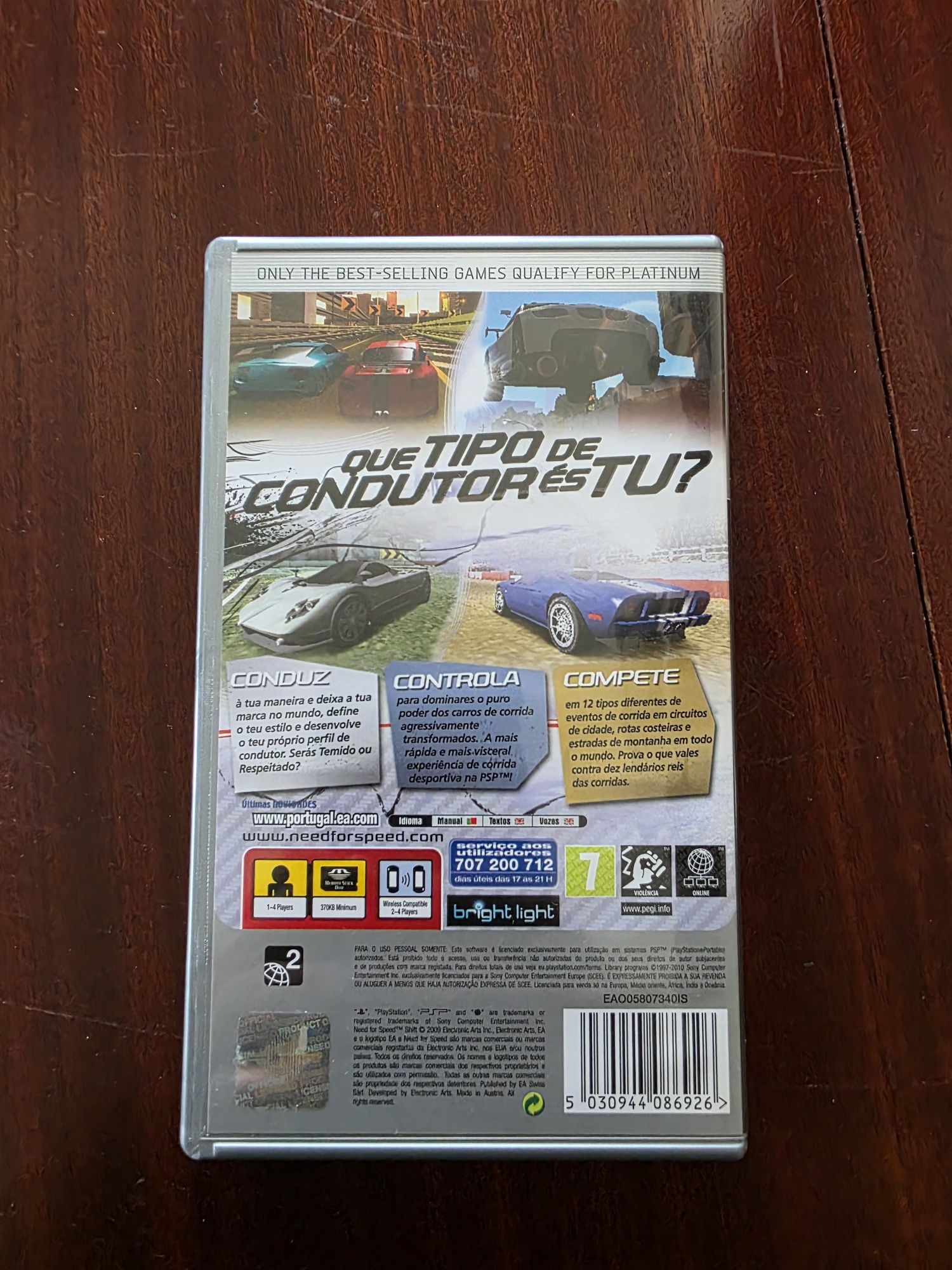 Need for speed shift - PSP