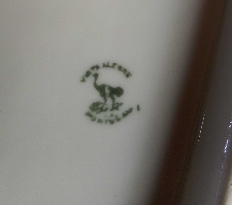 Serviço de Jantar Vista Alegre -1881 a 1921- BAIXA DE PRECO!