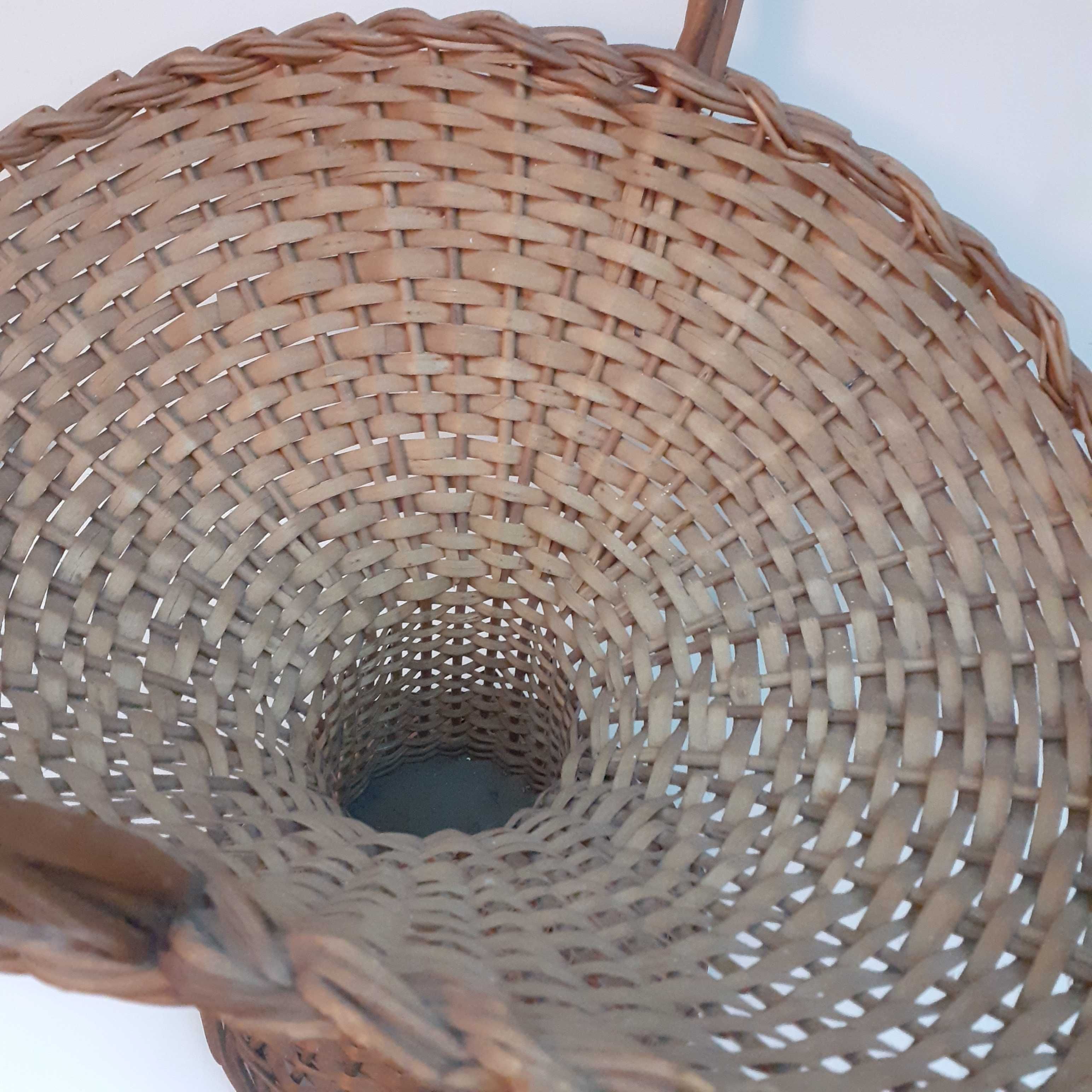 Cesta de Vime para Arranjos Florais