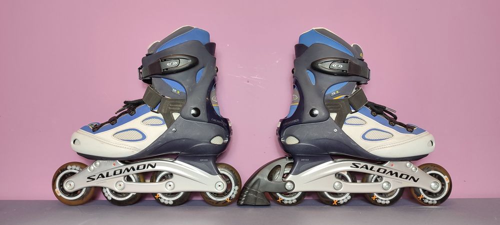 Rolki Salomon Energyzer męskie - 77,5 mm/78A - ALU DR100 - rozm. 39⅔