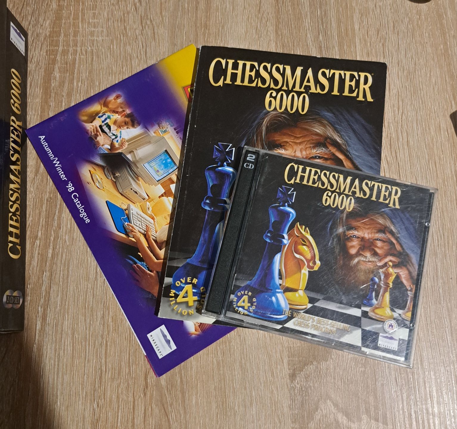 Gra Chessmaster 6000 PC Big Box Retro BDB