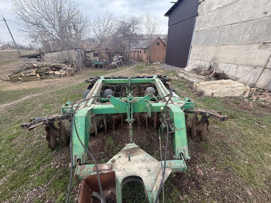 Дискова борона 4 метри Краснянка Солоха John Deere БДВП БДР