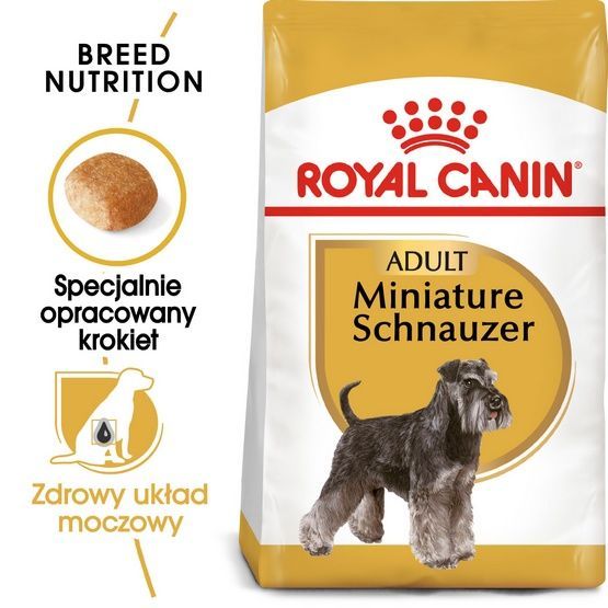 Karma dla psów dorosłych rasy Schnauzer Miniaturowy Royal Canin 3kg