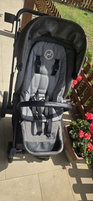 Wózek spacerówka Cybex Platinum Prime 1.0 Szary plus wózek parasolka