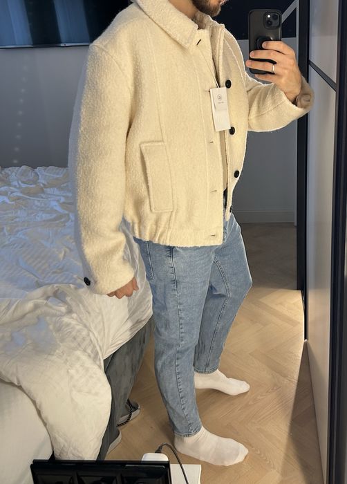 Wełniana kurtka Zara r.M