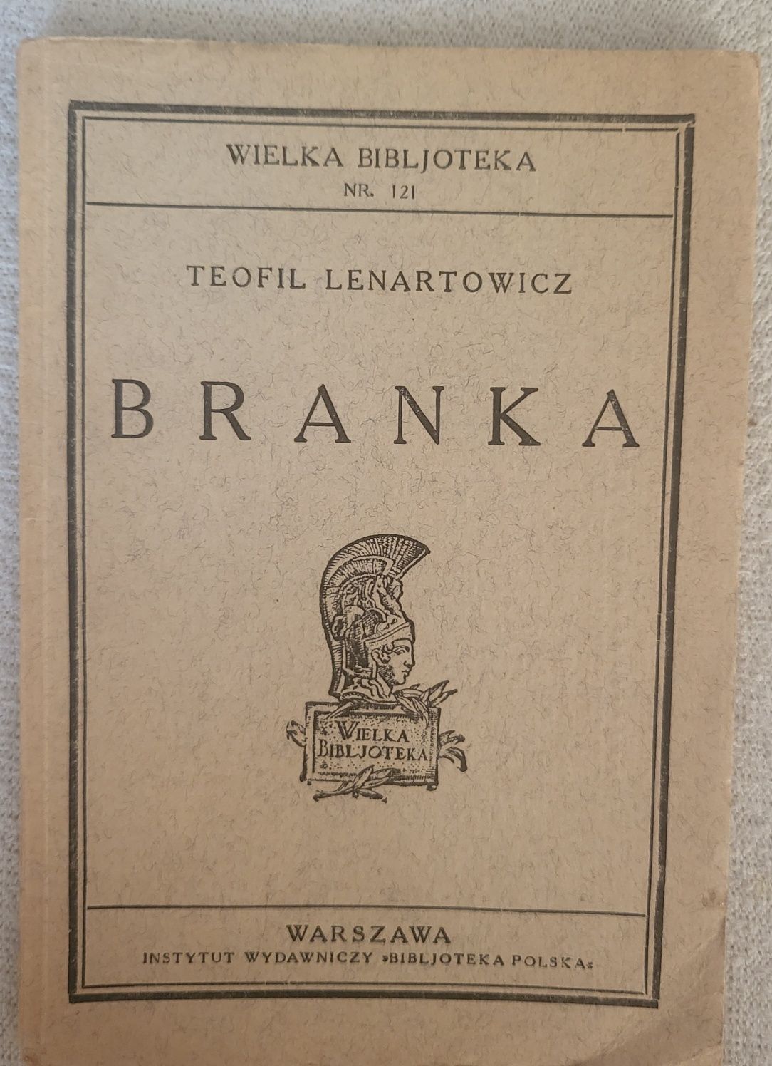 Branka, Teofil Lenartowicz.  Unikat!