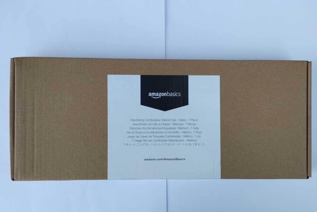 Amazon firmowe klucze płasko-oczkowe z grzechotką 7 sztuk nowe