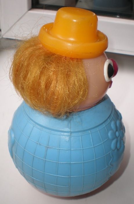 Игрушка Неваляшка Клоун, СССР