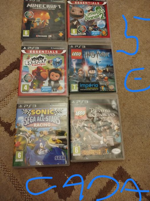 Vendo jogos ps3 em bom estado