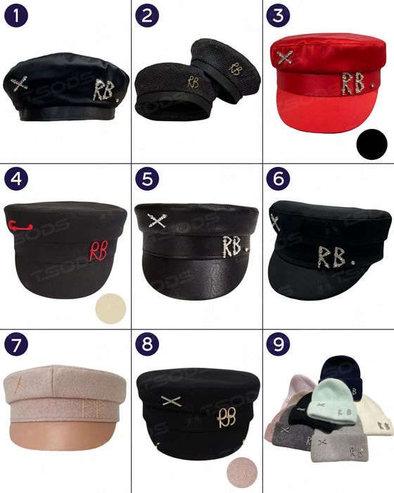 Кепи Руслан Багинский черный Атласная кепка Ruslan Baginskiy булавкой