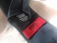 Prestiżowy  krawat  Hugo  Boss 100%  Silk