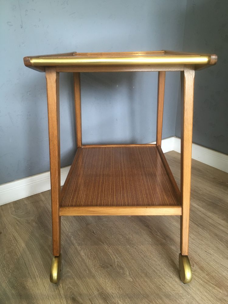Barek stolik pomocniczy vintage design mid century lata 60